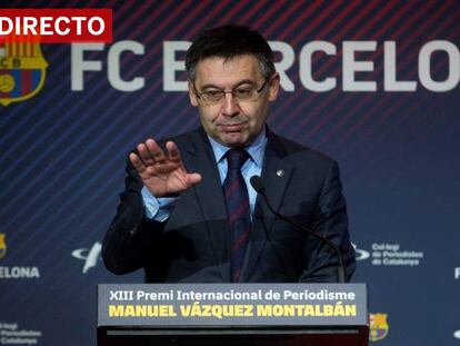 DIRECTO | Sigue la rueda de prensa de Bartomeu