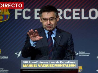 DIRECTO | Sigue la rueda de prensa de Bartomeu