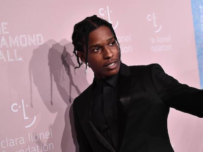 El rapero ASAP Rocky en Nueva York en septiembre de 2018. En vídeo, la reyerta.