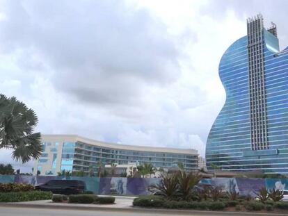 El complejo hotelero Fort Lauderdale en Florida (Estados Unidos). En vídeo, así será el primer Hotel Guitarra del mundo.
