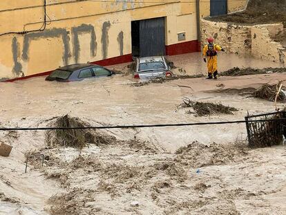 En vídeo, las imágenes de las lluvias torrenciales.