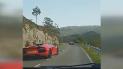 Un fotograma del vídeo grabado en Asturias.