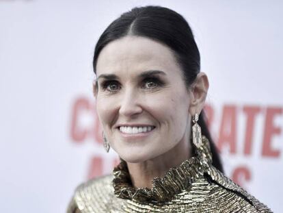 La actriz Demi Moore, en Los Ángeles. En vídeo, su discurso al recibir el premio a la Mujer del Año de Friendly House.