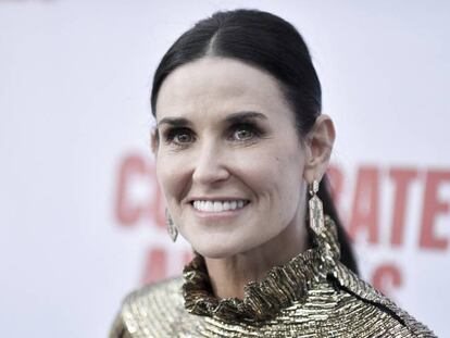 La actriz Demi Moore, en Los Ángeles. En vídeo, su discurso al recibir el premio a la Mujer del Año de Friendly House.