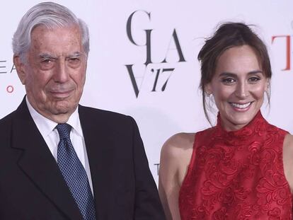 Mario Vargas Llosa, con Tamara Falcó. En vídeo, así celebró Tamara Falcó su triunfo en 'Masterchef Celebrity'.