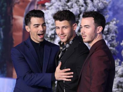 Firma:
Pie de Foto: Joe, Nick y Kevin Jonas, en Los Ángeles (California, EE UU), el 9 de diciembre.