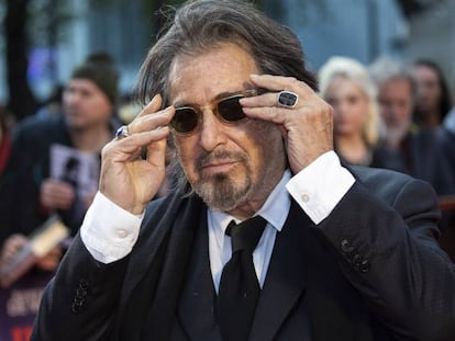 Al Pacino en el estreno de 'El irlandés' en Londres, el pasado 13 de octubre. En vídeo, el tráiler de la película.