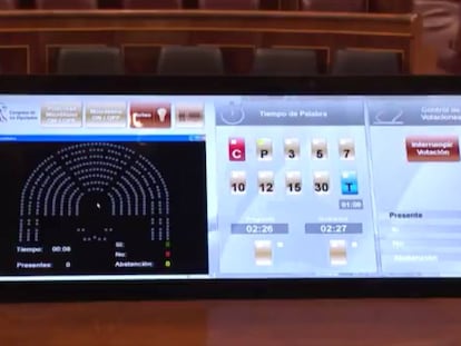 La pantalla usada por Batet. En vídeo, la explicación del funcionamiento de la herramienta.