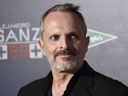 Miguel Bosé, en junio de 2017 en Madrid. En vídeo, los tuits de la polémica.