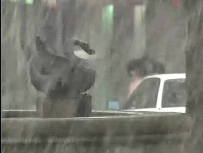 La llegada de la ola de aires siberianos anunciada días atrás por el Instituto Nacional de Meteorología se ha materializado hoy en unas bajadas importantes de temperaturas.