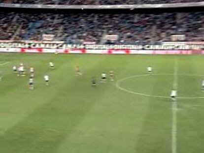 Atlético 0 Racing 1. El delantero no falla delante de Cuéllar
