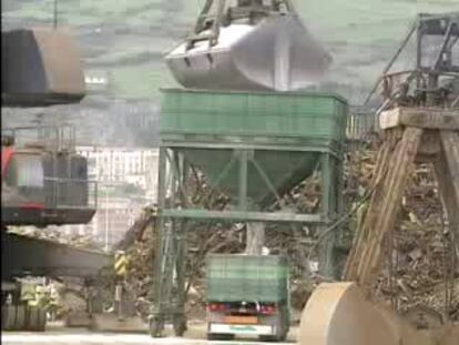 Descarga del 'Ostedijk' en Bilbao