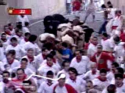 Octavo y último encierro de los Sanfermines