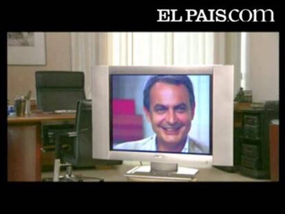 Esta noche, en el programa Noche Hache de Cuatro, Zapatero se ríe de sí mismo y su uso de la 'Z'