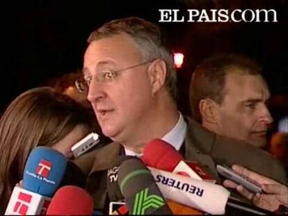 El ministro de Trabajo ha acudido a la manifestación en representación del Gobierno