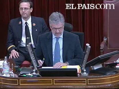 La enmienda ha sido rechazada con los votos de PSOE, CiU e IU, y con la abstención de ERC y PNV.
