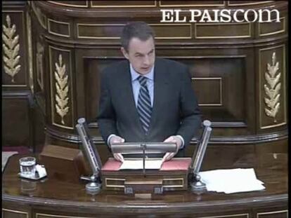 El presidente en funciones insiste en la necesidad de la unidad contra los violentos
