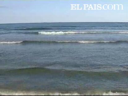 El vertido no ha llegado a las playas.