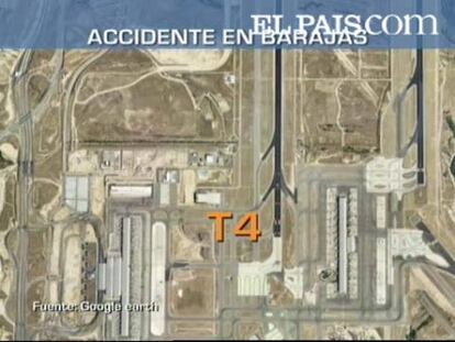 Accidente aéreo en Barajas