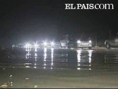 40 litros por metro cuadrado en 35 minutos en Elche