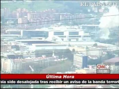 ETA atenta contra la sede de EiTB en Bilbao