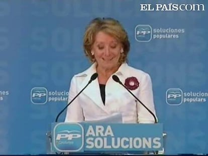 "Tenemos que ganar el día 7 porque esta victoria será el principio del fin del peor gobierno de la democracia", dijo en catalán