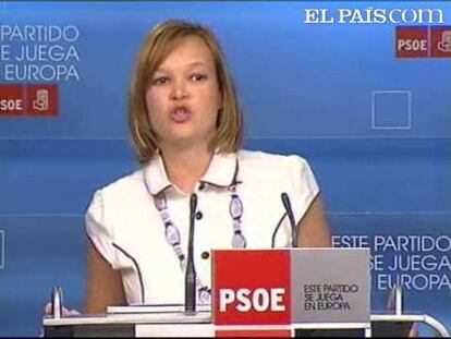 El PSOE ha reconocido la victoria del Partido Popular en las elecciones europeas. Leire Pajín ha felicitado a su rival en las urnas y ha agradecido el apoyo recibido, además de prometer que seguirán trabajando "para responder a esta confianza que les han dado".