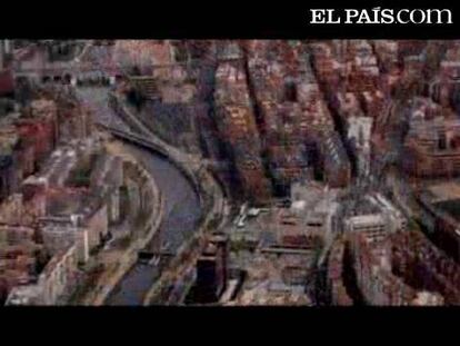 Un paseo de tres minutos a vista de pájaro