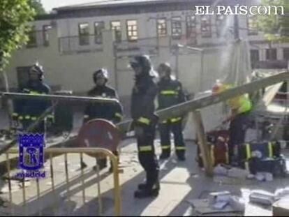 Un conductor ha atropellado esta mañana a doce personas en El  Rastro de Madrid y ha chocado contra una farola. Uno de los heridos se encuentra hospitalizado con pronóstico grave