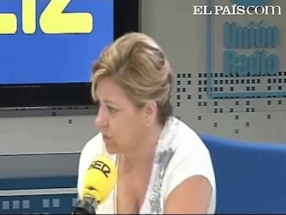 La secretaria de Política Internacional y Cooperación del PSOE, Elena Valenciano, ha reiterado su apoyo a Trinidad Jiménez como candidata socialista a la presidencia de la Comunidad de Madrid, pues los datos que maneja el PSOE señalan que está "rozando la posibilidad de ganar" y la primera obligación del PSOE es "intentar superar a la derecha en las urnas".