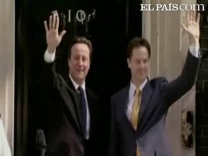 Las Juventudes Socialistas han elaborado un vídeo en el que se pone como ejemplo de diferencia entre la izquierda y la derecha algunas de las medidas que ha puesto en marcha el jefe de Gobierno británico, David Cameron, tras ganar las elecciones