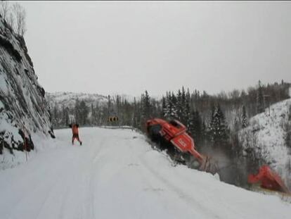Accidente de camión