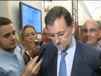 El gesto más amargo de Rajoy