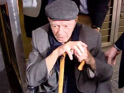 Un cansado Di Stéfano sale del juzgado sin hacer declaraciones