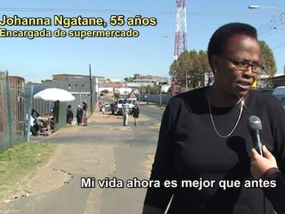 “Es por Mandela que ahora somos libres”