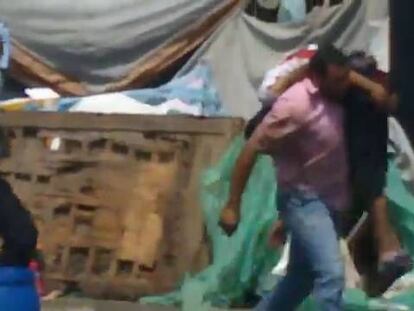 Disparan a un egipcio que porta a un herido