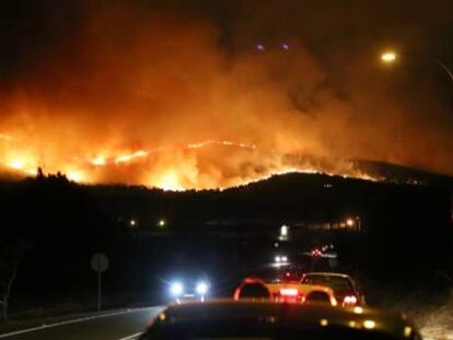 Estabilizado el fuego que ha quemado 480 hectáreas en Mallorca