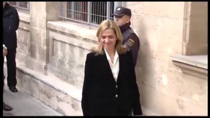 “I trusted my husband,” Princess Cristina tells judge