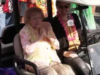 Un ‘flashmob’ para Betty White