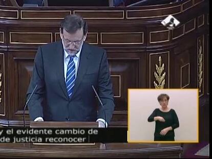 Rajoy reconoce que los españoles han “pagado un precio muy alto”