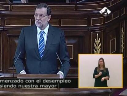 Rajoy anuncia la primera de las medidas propuestas