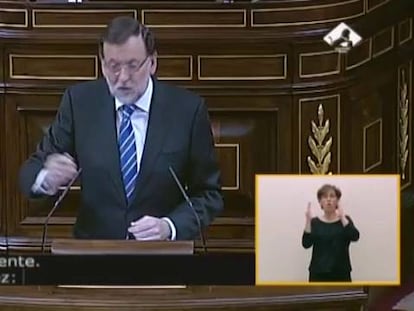 Mariano Rajoy acusa a Sánchez de no tener propuestas