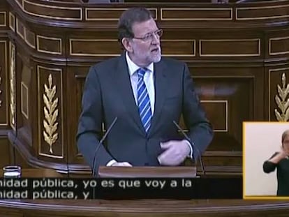 Rajoy: “Que se creen ¿que no voy a la sanidad pública?”