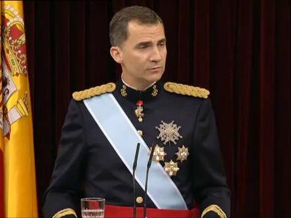 Los cinco discursos que mejor definen a Felipe VI