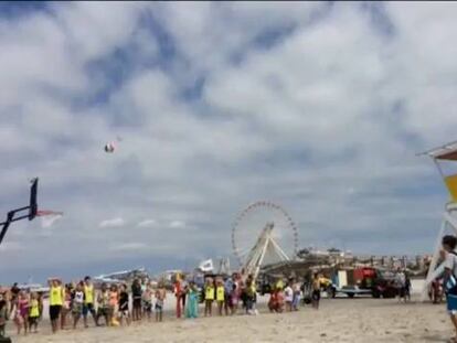 El espectáculo de los Globetrotter llega a las playas