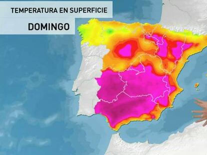 Más calor aún para despedir la semana