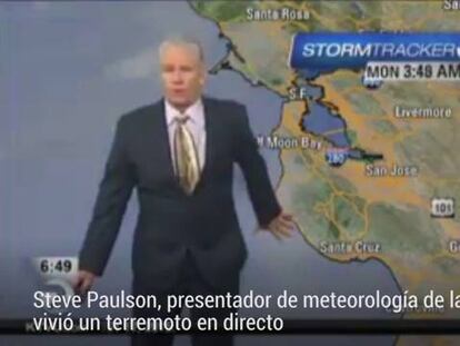 Un terremoto sacude los platós de la Fox mientras emiten la meteorología
