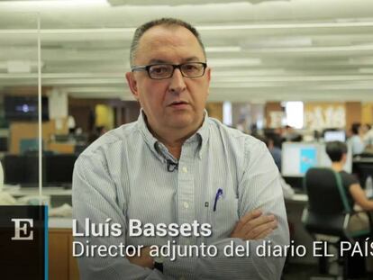 El director adjunto de EL PAÍS Lluís Bassets
