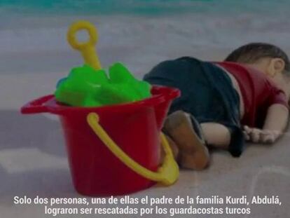 El homenaje a Aylan de los dibujantes