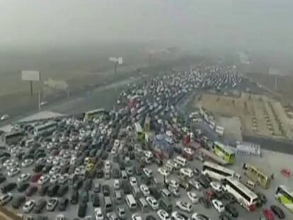 El mayor atasco que hayas visto jamás